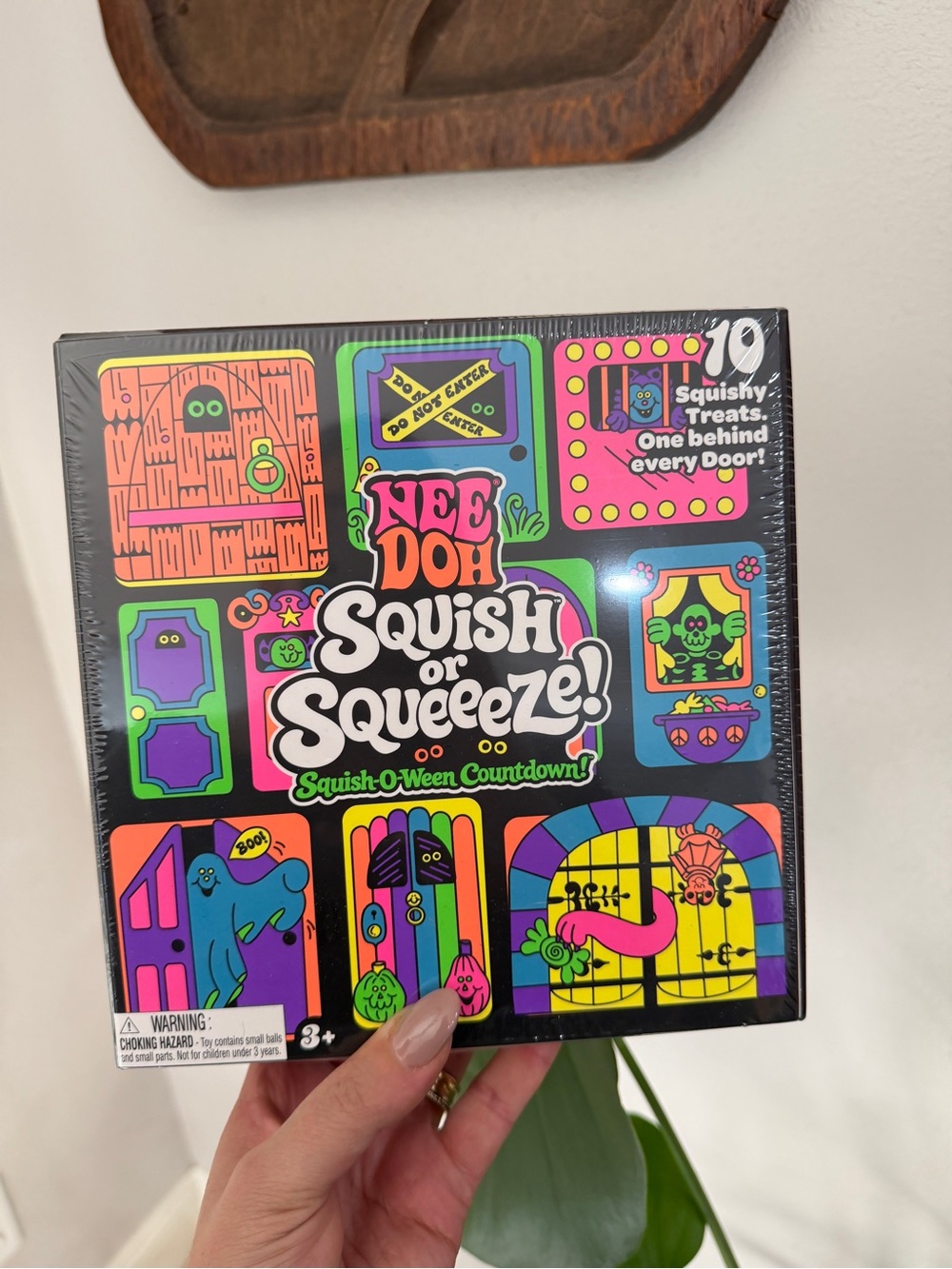 NeeDoh Squish or Squeeze Squish O Ween Halloween Countdown 10 Treats NEW